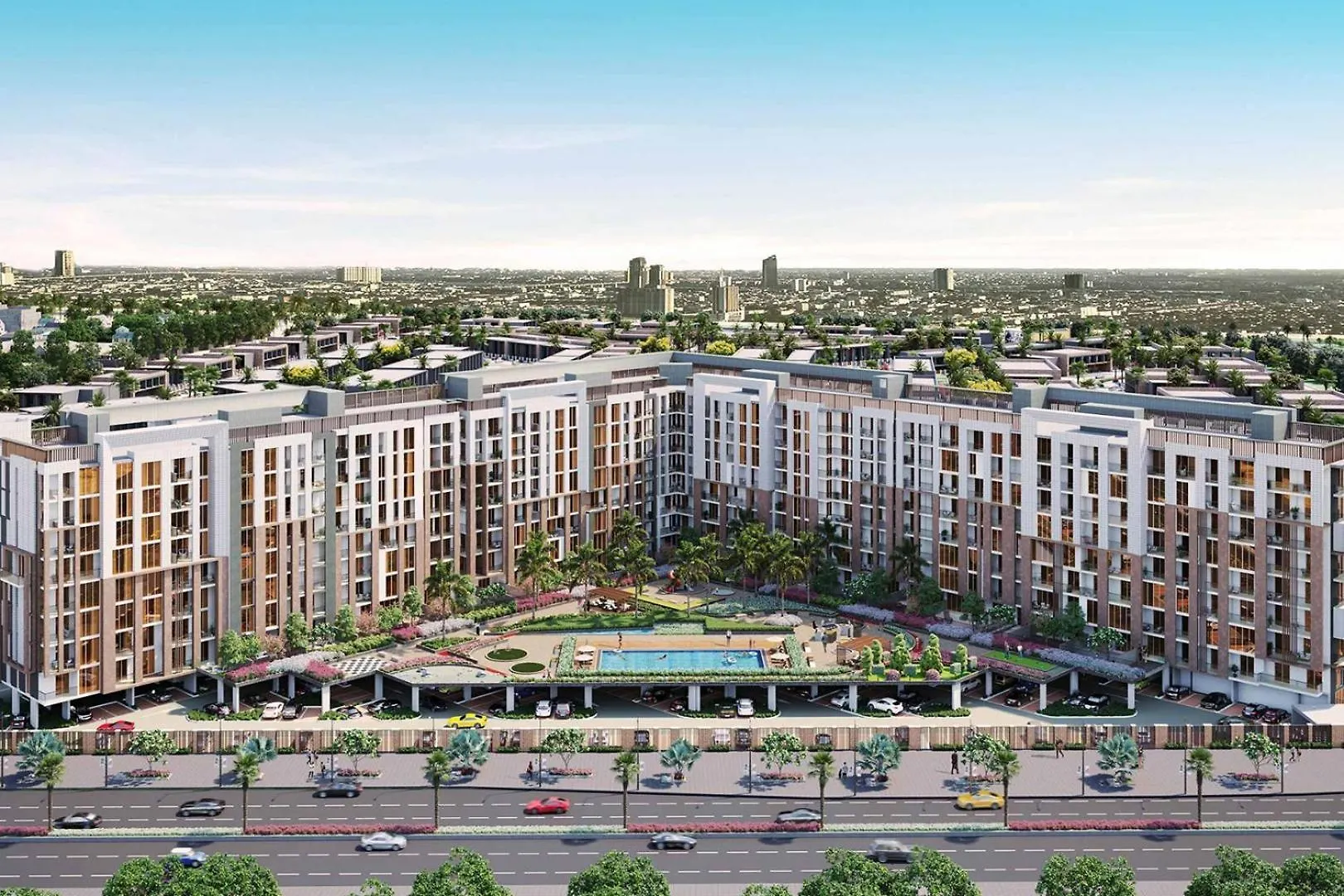 Livbnb - Brand New 1B In Rukan, Dubailand United Arab Emirates